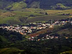 View of Fundão from the peak of Goiapaba-Açu