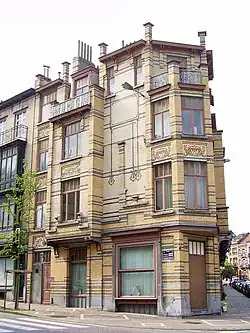 Private house, Chaussée de Wavre/Waversesteenweg, Etterbeek