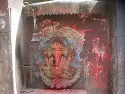 Ganesh Statue and Pote Devata Statue