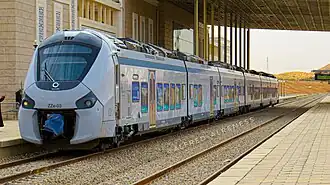 An Alstom Coradia automotor train (Class ZZe).