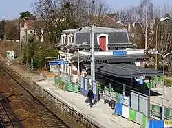 View from the footbridge.