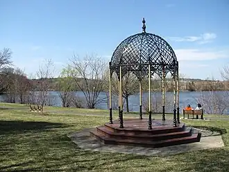 Gazebo at the pond