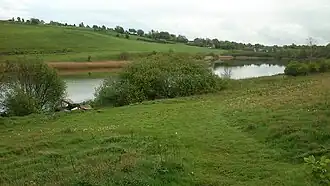 The lake of Geding Sø.