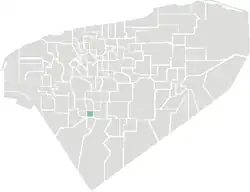 Location of the municipality of Maní in Yucatán