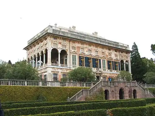 Villa Saluzzo Bombrini, called &quot;Il Paradiso&quot; (&quot;the Heaven&quot;), one of the most renowned villas of Albaro