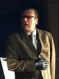 Schramm as Lothar Dombrowski on stage in 2006