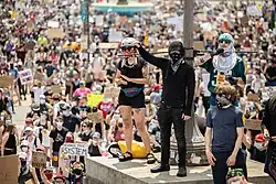 Protesters in Philadelphia on June 6, 2020