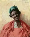 A young woman from Bou Saâda, Algeria, date unknown