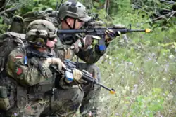 German Joint Terminal Attack Controllers during Exercise Northern Strike 2018