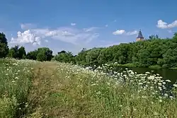 View across the Klyazma River, Pavlovo-Posadsky District