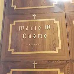 The niche of Governor Mario Cuomo