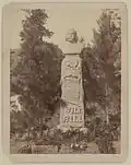 Bust of Wild Bill Hickok in 1891