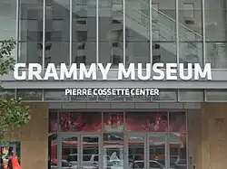 Front entrance of the Grammy Museum, Los Angeles