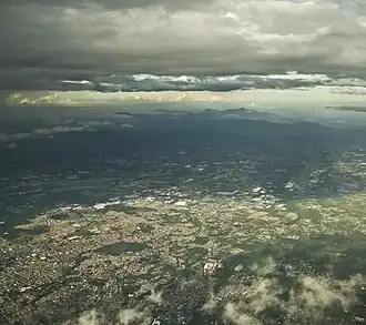 View of the Greater Metropolitan Area facing east