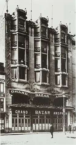 Grand Bazar Anspach department store, Brussels (1903) (demolished)