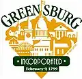 Official seal of Greensburg, Pennsylvania