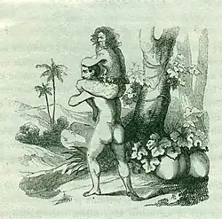 Friedrich Gross, ante 1830, woodcut