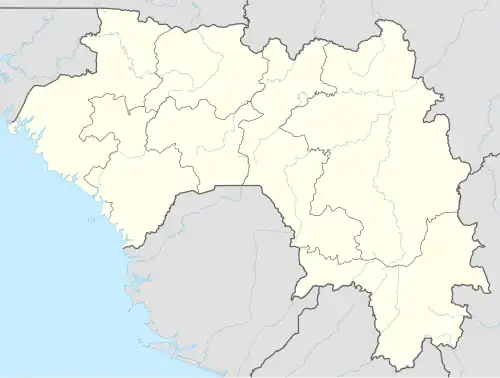 Macenta is located in Guinea