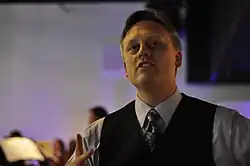 Hoyer performing in Los Angeles, 2011