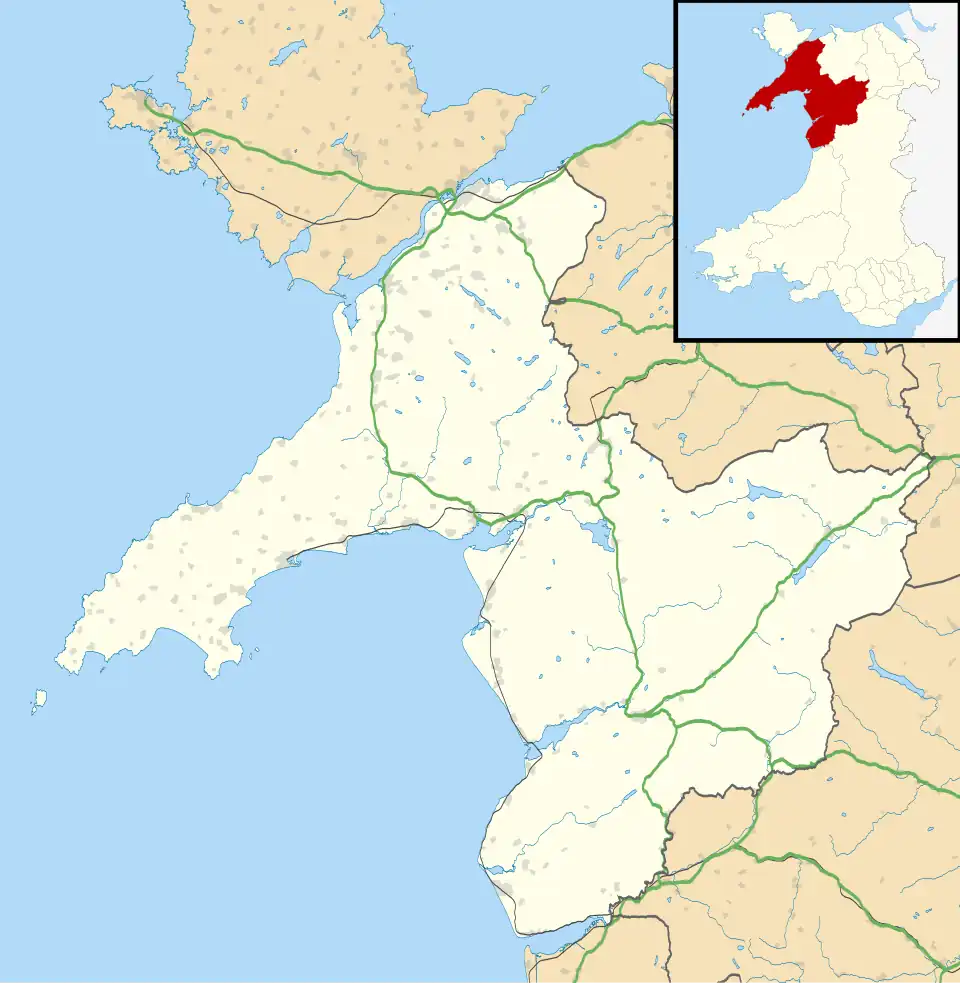 Segontium is located in Gwynedd