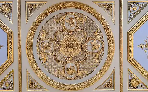 Detail of ceiling decoration, Gilded Gallery