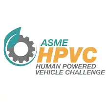 Logo of the Human Powered Vehicle Competition established by ASME.