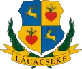 Coat of arms of Lácacséke
