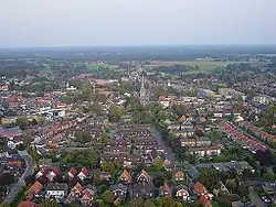 Aerial view of Haaksbergen