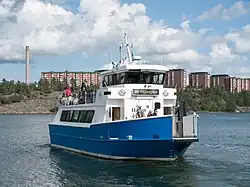 Ferryboat Hättan on Route 80