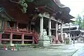 A temple at the top of Mount Haguro.