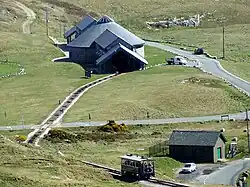 Halfway station seen from above