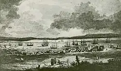 Looking down George Street