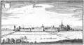 Haltern around 1647 (copperplate engraving by Matthäus Merian)