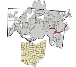 Location in Hamilton County in the state of Ohio.