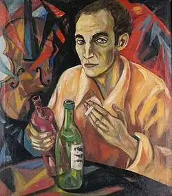 Self - Portrait with cigarette, 1930