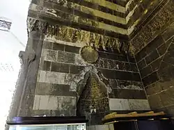 Muqarnas decoration inside the eastern entrance iwan