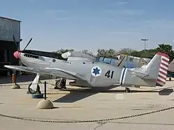 A P-51D Mustang of 101 Squadron of the IAF, from its early days too