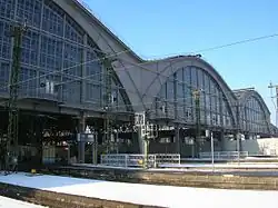 Train shed detail
