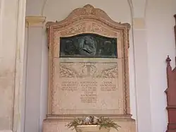 Memorial stone of the family Scheffel