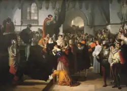 Mary Stuart Ascends the Scaffold (1827)