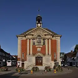 Henley-on-Thames War Memorial Tablets on the East face of Henley Town Hall