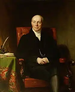 Portrait of Thomas Estcourt by Henry William Pickersgill