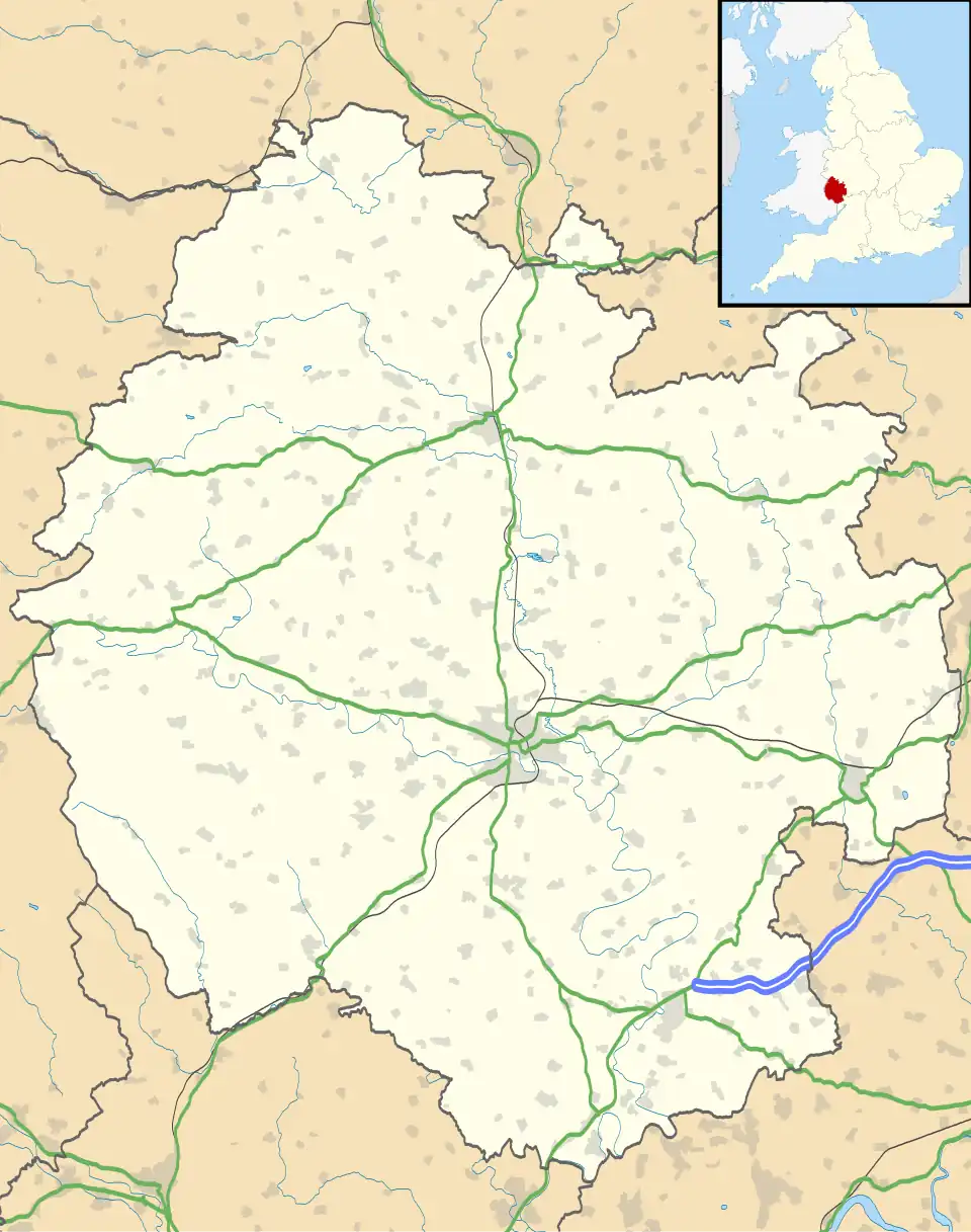 Orleton is located in Herefordshire