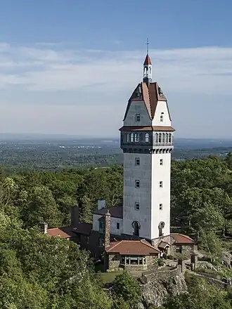 Heublein Tower, Talcott Mountain State Park, Simsbury, CT, 1914–15