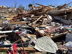 Leveled homes in Walnut Valley