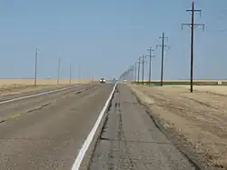 U.S. Route 412 in Cimarron County.