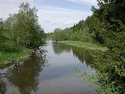 Hobølelva is a river rising in Sværsvann in Oslo, until joining Lake Vansjø in Østfold.