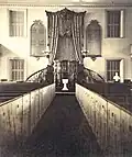 View of pulpit