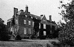 The castle in the early 20th century