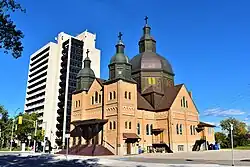 Holy Eucharist Ukrainian Catholic Church on Munroe Avenue.